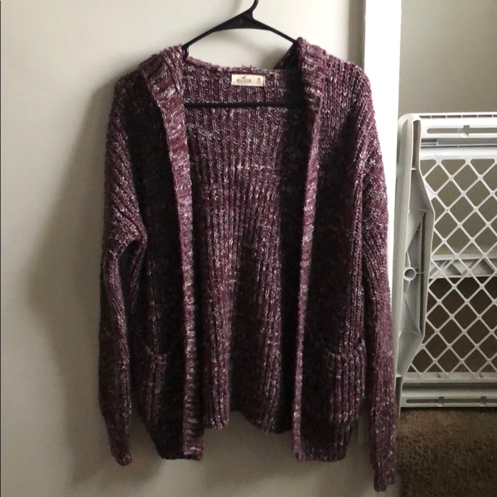 Hollister hooded cardigan